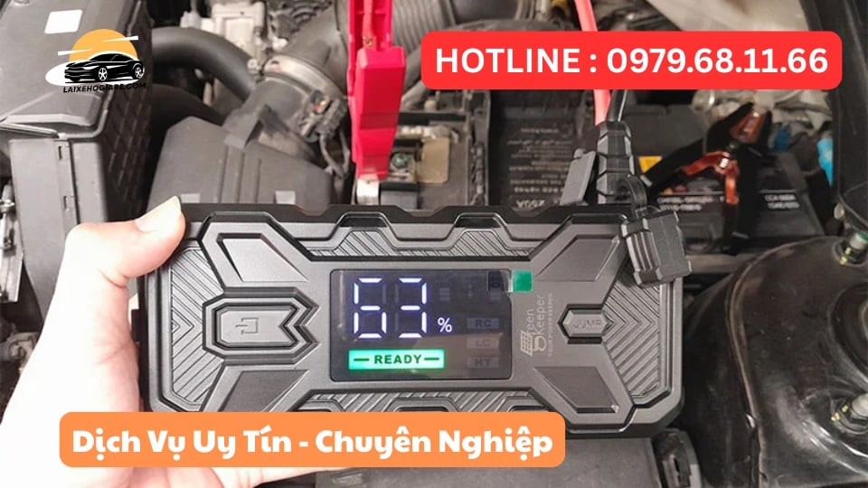 Cứu Hộ Kích Bình Ắc Quy Ô Tô Tại Hoài Đức