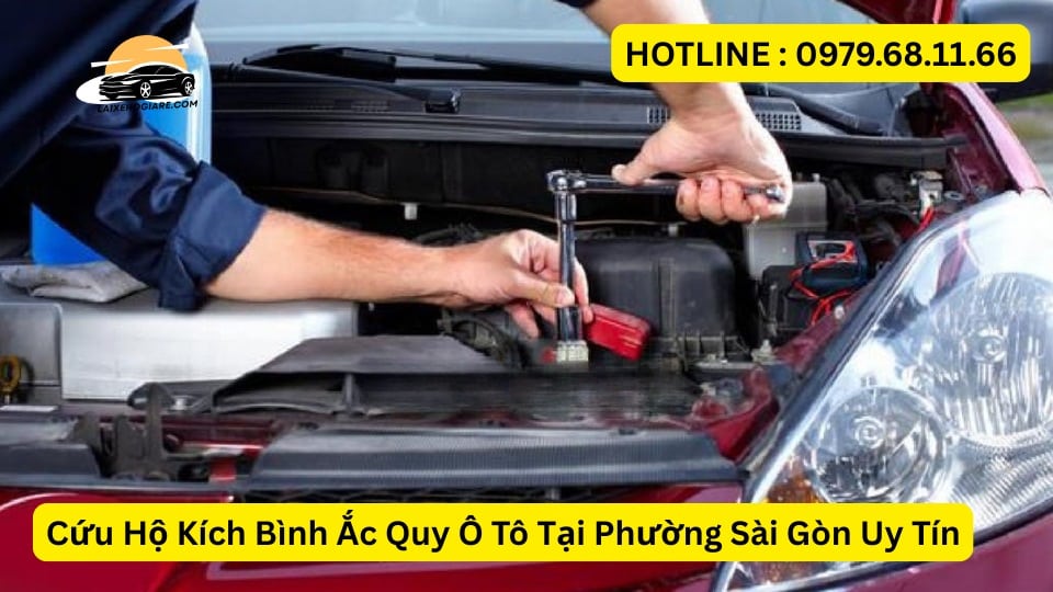 Cứu Hộ Kích Bình Ắc Quy Ô Tô Tại Phường Sài Gòn