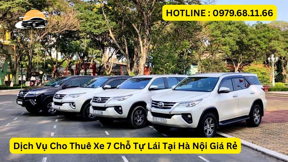 Dịch Vụ Cho Thuê Xe Tự Lái 7 Chỗ tại Hà Nội