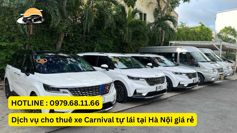 Dịch vụ cho thuê xe Carnival tự lái tại Hà Nội
