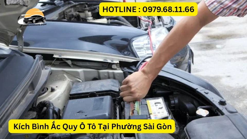 Kích Bình Ắc Quy Ô Tô Tại Phường Sài Gòn