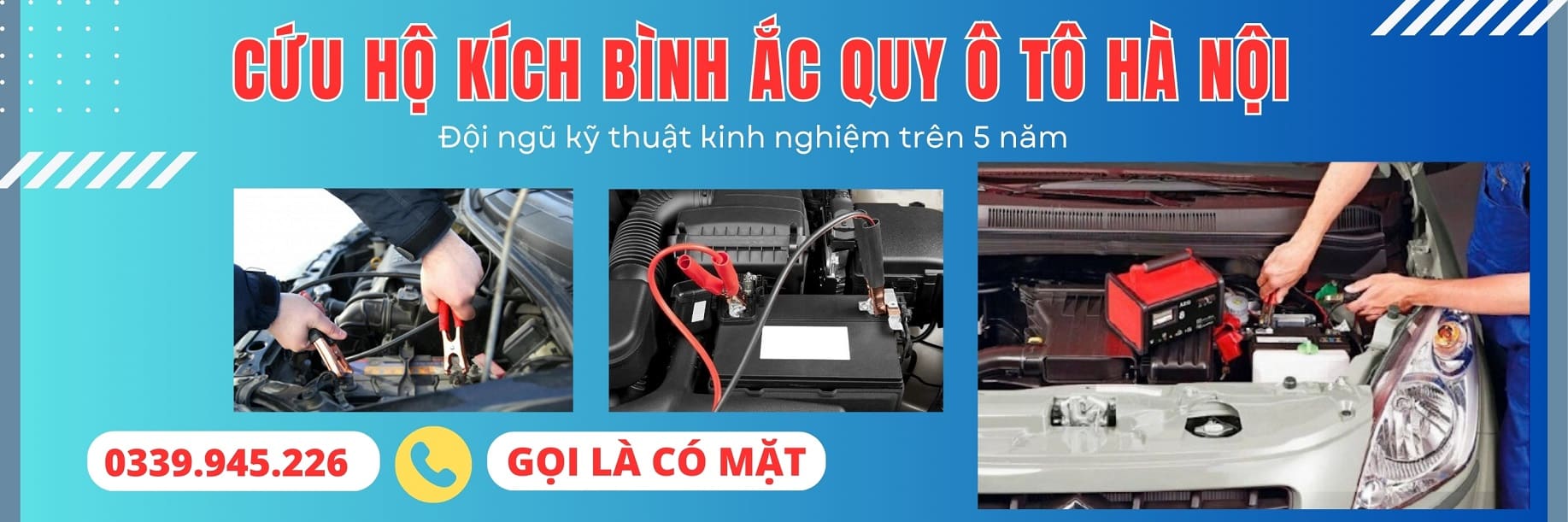 kích bình ắc quy ô tô HN