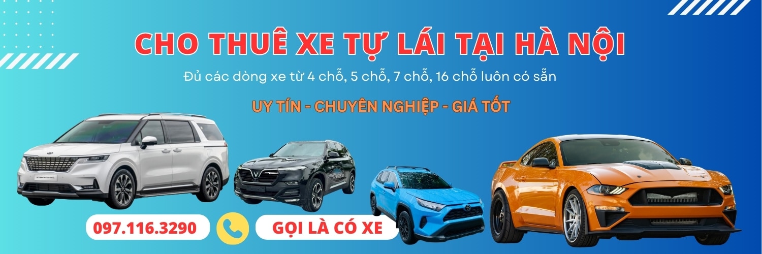 banner thuê xe tự lái