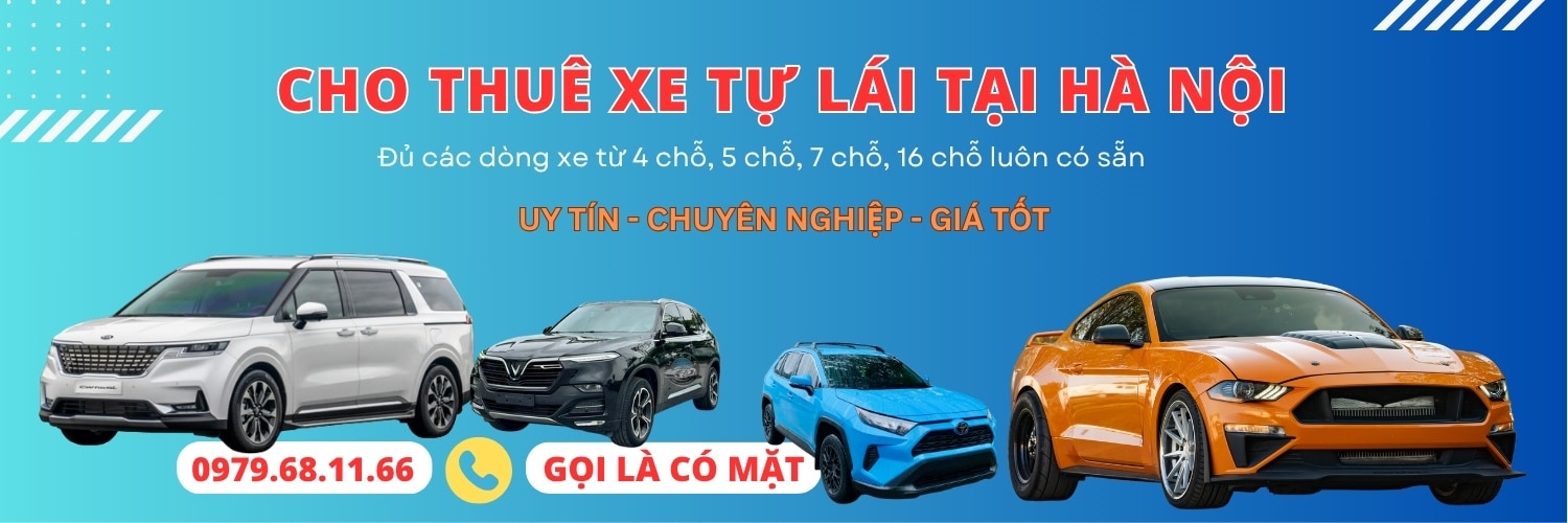 banner thuê xe tự lái hà nội