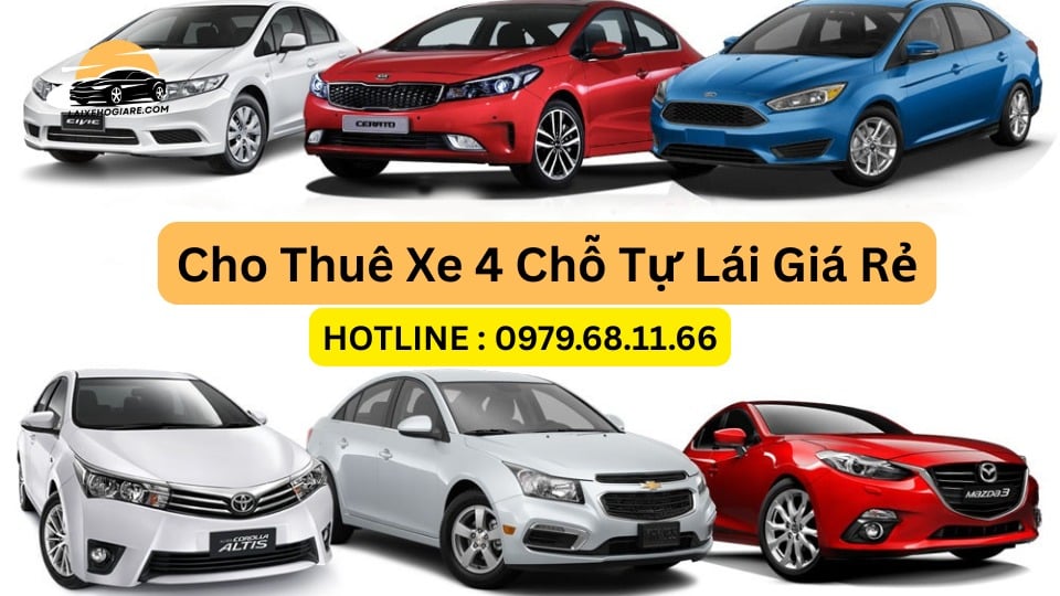 Cho Thuê Xe 4 Chỗ Tự Lái