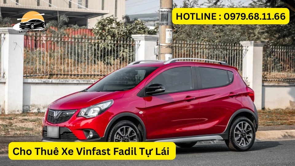 Cho Thuê Xe Vinfast Fadil Đỏ Tự Lái Hà Nội
